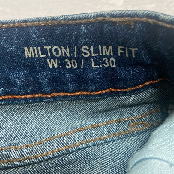 WEATHERPROOF VINTAGE NWT Size 30 X 30 1948 Selects Milton Slim Fit Blue Jeans - Picture 4 of 15